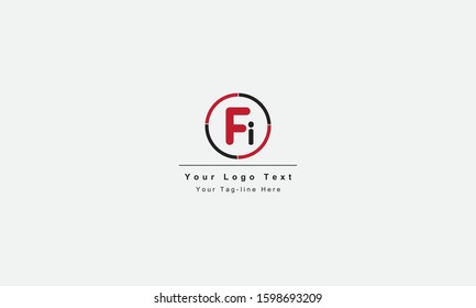 FI or IF letter logo. Unique attractive creative modern initial FI IF F I initial based letter icon logo