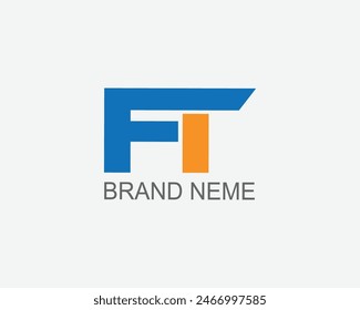 FI logo symbol shapes illustration 