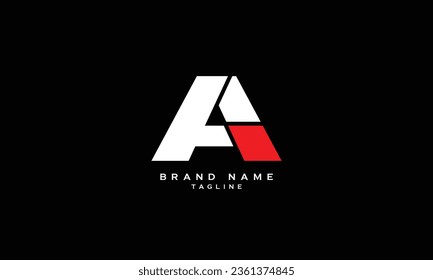 FIA, FAI, IFA, IAF, AIF, AFI, AI, IA, FA, AF, FI, IF, A, Abstract initial monogram letter alphabet logo design