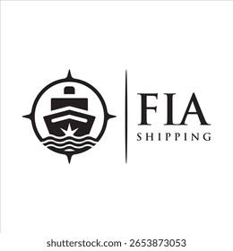 The FIA Shipping logo represents global logistics excellence with a sleek, modern design. It reflects speed, reliability, and international shipping expertise in one bold visual identity.