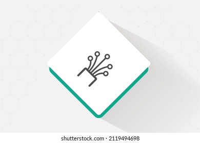 Fiber Internet Icon Vector Design