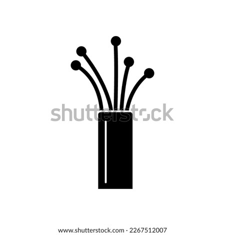 fiber optic cable icon trendy style illustration on white background..eps
