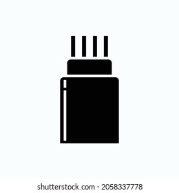 Fiber Optics Icon. Network Wire, Communication Tecnology Element Symbol  - Vector.
