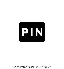 Fiber Pin Icon Flat Style Design Stock Vector (Royalty Free) 2070143222 ...