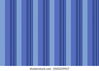 Fiber vector background pattern, fade seamless vertical lines. Wealth stripe texture fabric textile in blue and light colors palette.
