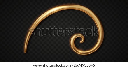 Fibonacci golden ratio 3d shape. Golden ratio isolated vector