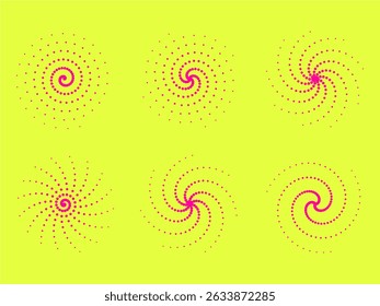 Fibonacci Sequence Dots: Seamless Organic Pattern