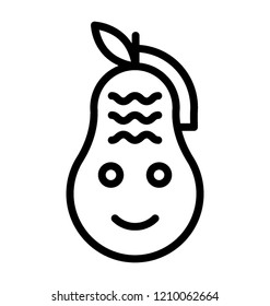 A fibre fruit, pear 