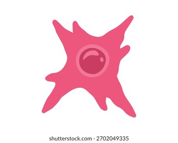 Clip-art de células imunes de fibroblasto