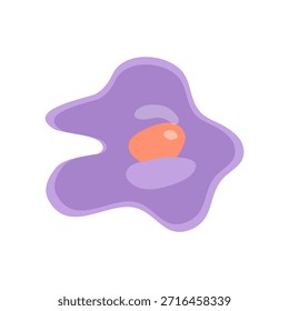 Fibroblasten-Vektorgrafik. Vektorgrafik mit menschlichen Immunzellen, einschließlich Makrophagen und Mastzellen, zur Darstellung der Biologie des Immunsystems und der Monozyten in der Immunologie