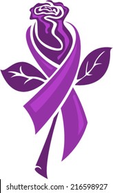 Fibromyalgia Awarness Ribbon