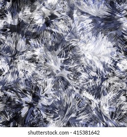 Fibrous surface. Gray abstract seamless pattern.