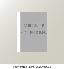 Fiction Book Cover Template clean up simulator Place your design here The beam of light hits the book.