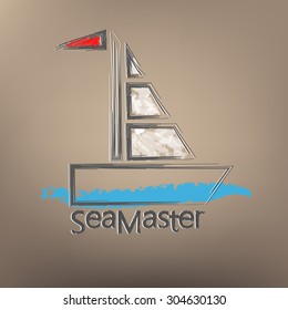 The fictional company logo or nautical competitions.