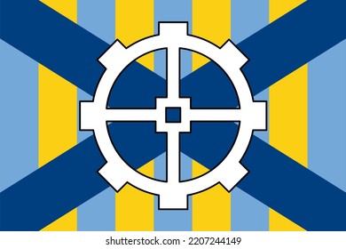 Fictional Flag, Fictional Country Flag, Unrealistic Flags. World Fantasy Flag For fiction, 