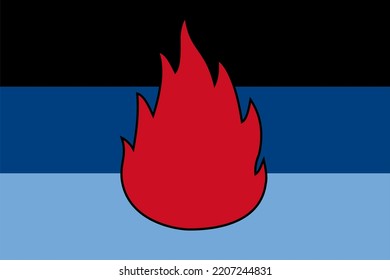 Fictional Flags, Fictional Country Flags, World Fantasy Flags for fiction, Unrealistic Flags.	