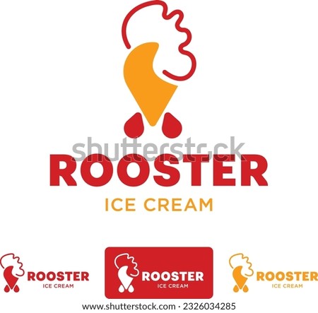 A fictitious name for Ice cream store with strong and dominant company.