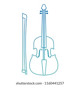 fiddle musical instrument icon