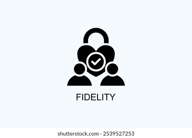 Fidelity Vector Or Logo Sign Symbol Illustration