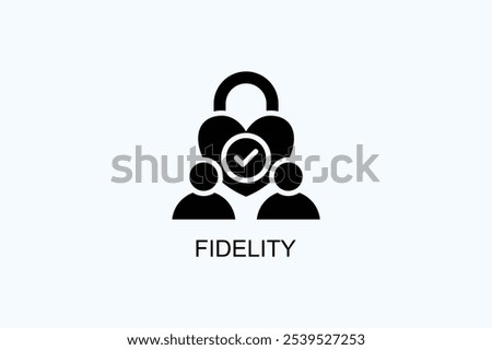 Fidelity Vector Or Logo Sign Symbol Illustration