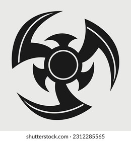 Fidget Spinne SVG Printable Vector Design