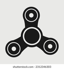 Fidget Spinne SVG Printable Vector Design