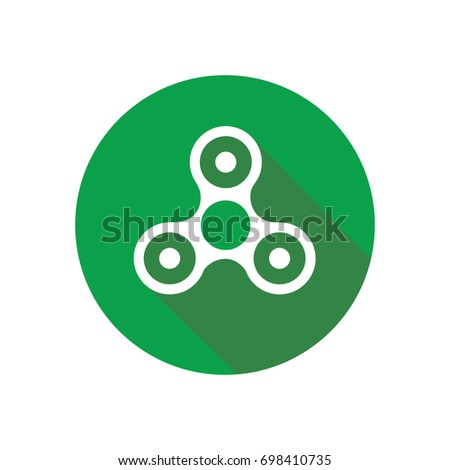 Fidget Spinner - 3 pronged hand toy spun by the center with fingers