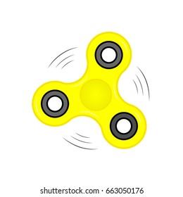 Fidget Spinner in flat style