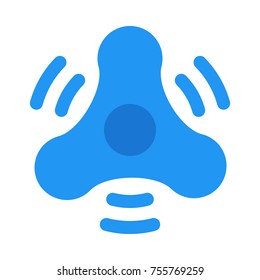 fidget spinner spinning