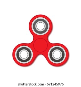 Fidget spinner. Stress relieving toy.