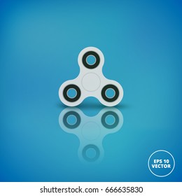 Fidget spinner vector illustration