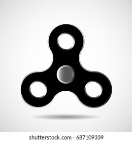 Fidget spinners isolated on white background, vector illustration, eps 10
