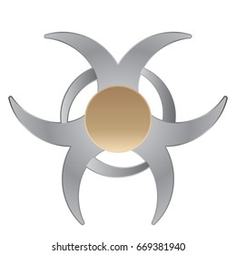 Fidget toy for increased focus, stress relief.