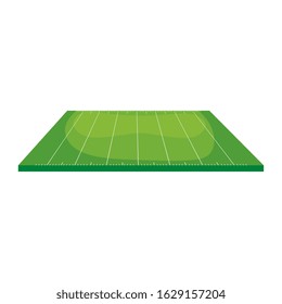 field american football isolated icon vector illustration design