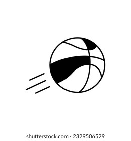 Field ball Glyph Vector Icon that can easily edit or modify

