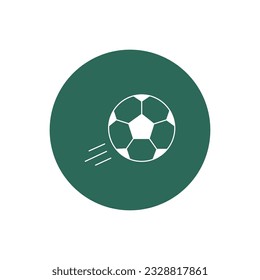 Field ball Vector Icon with trendy background colors that can easily edit or modify

