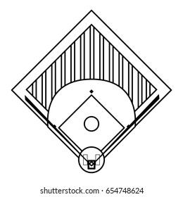 field baseball related icon image 
