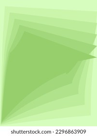 field and color composition with shades of green