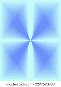 field composition and color with shades of blue