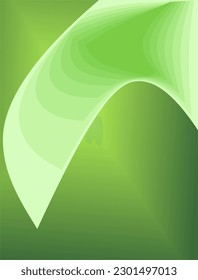 field composition and color with shades of green
