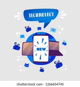 The field of computer science, new technologies. Written by New Technologies.