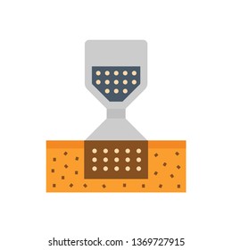 Field density test for laboratory by sand cone method or bulk of sand replacement. Include apparatus, cone, tool at field. Procedure of ASTM, civil engineering  for soil compaction, road construction.