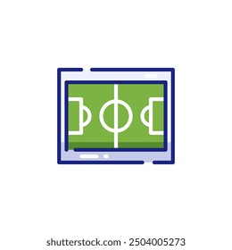 Field for Football Vector Icon