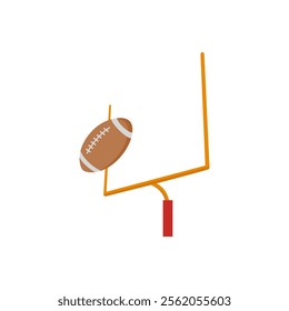 Field Goal, Football Championship Soccer Illustration