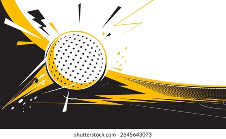 Field hockey abstract background design. The sports concept
