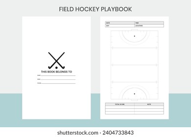 Field Hockey Playbook Kdp Interior