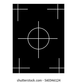 Field icon. Simple illustration of field vector icon for web