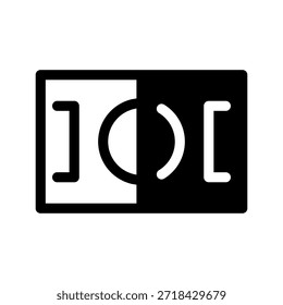 Field Icon Vector Symbol Design Illustration