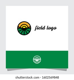 Field Logo Line Inspirations Template