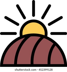 field outline icon